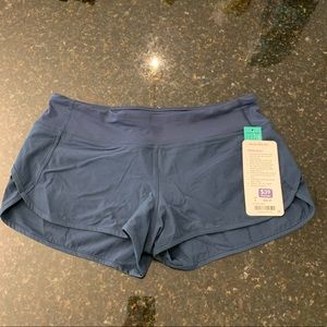 Lululemon Speed Short - Navy Blue - size 8